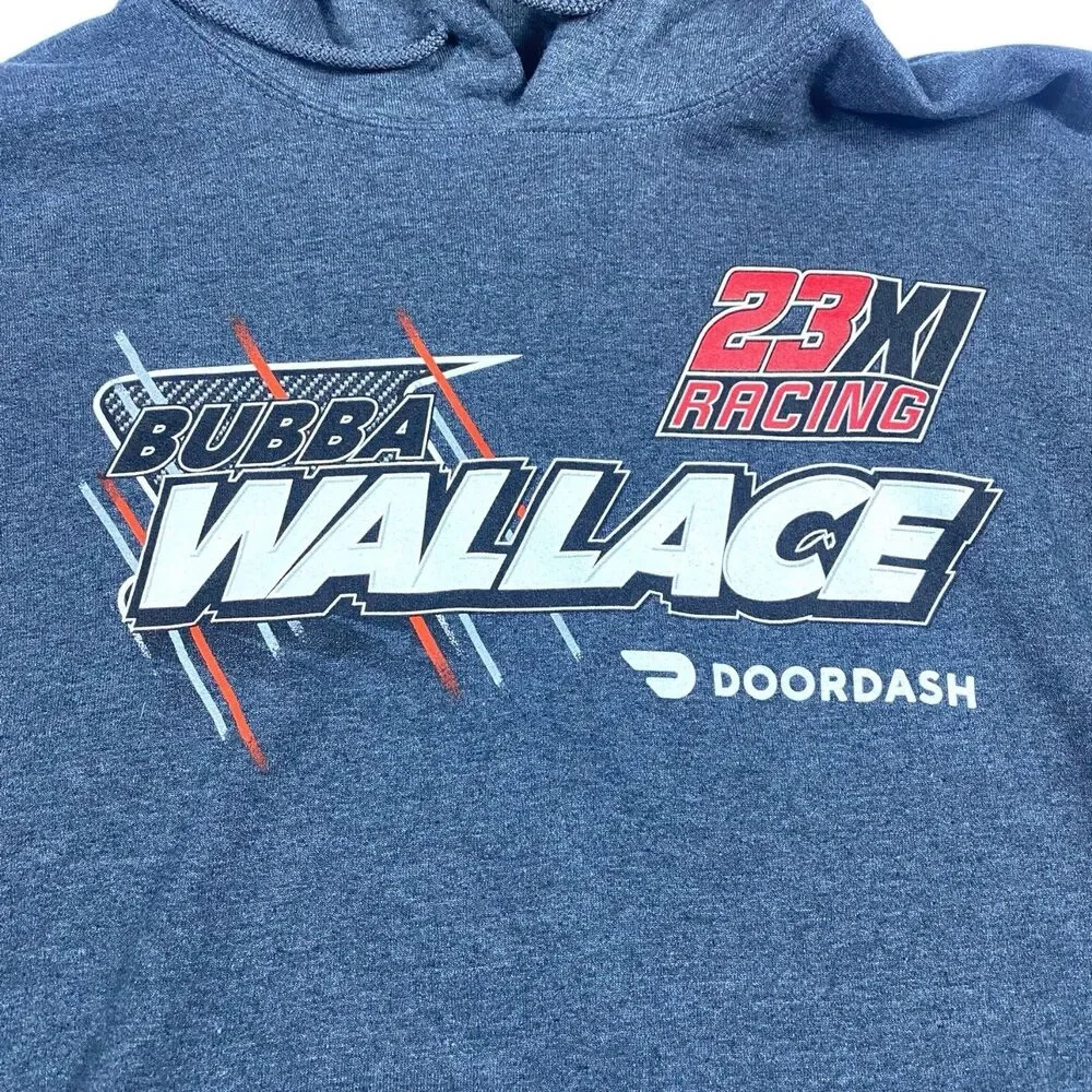 Bubba Wallace Hoodie 23 Racing Mens MED Black NASCAR Sports Toyota Fan Wear